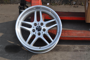 Rueda de coche de pasajeros escalonada Mingyue Flow Forming Sliver Machine Lip para <span class=keywords><strong>ALPINA</strong></span> E46 M2 M3 M4 E38 E60 de 17, 18, 19 pulgadas 5X120 CB74.1 - Product Image 2