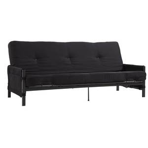 Sofá Cama Convertible Plegable de Tela, Moderno y Cómodo, para Sala de Estar, Doble, Negro, Estilo Diván, OEM/ODM - Product Image 4