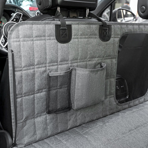 Hamaca impermeable para coche y perro, cubiertas protectoras de asiento antideslizantes a prueba de arañazos, cubierta de asiento trasero de Material Oxford para coches, accesorio para mascotas - Product Image 3