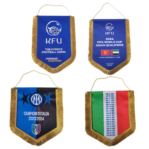Drapeaux promotionnels personnalisés en polyester 100D imprimés en sérigraphie, durables, 3x5 pieds (90x150cm), avec mât en aluminium, pour extérieur, 6x10 pieds - Grande Vente - Product Image 5