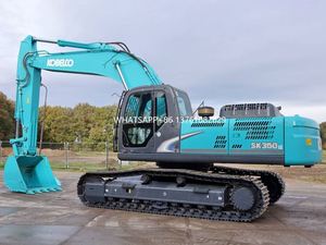 Excavatrice sur chenilles d'occasion KOBELCO SK 350 en bon état, faible consommation d'huile, facile à utiliser, la moins chère - Product Image 5