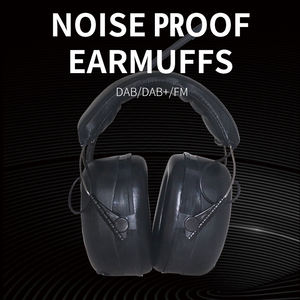 หูฟังป้องกันเสียงรบกวนระดับมืออาชีพพร้อมวิทยุ DAB/FM/AM - Product Image 6