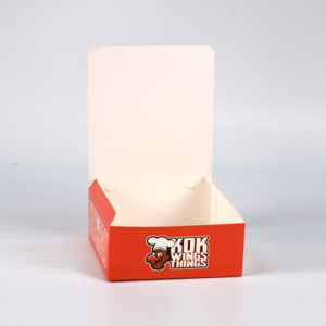 Contenedores de comida de papel de tablero de marfil apilables de 3 compartimentos comerciales Kraft marrón para catering y picnics para servir pizza - Product Image 4