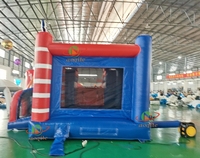 Commercial extérieur grand saut cavalier toboggan gonflable Combo adulte videur château gonflable rebond maison saut pour les enfants