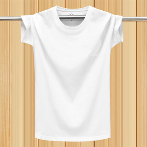 Camiseta Casual <span class=keywords><strong>para</strong></span> Hombre, Superventas 2026, de Alta Calidad, Algodón Puro Suave, Transpirable, Agradable al Tacto, con Cuello Bordado - Product Image 1