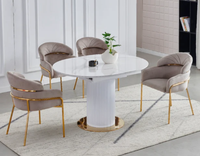 Table de salle à manger de cuisine, mobilier de maison de haute qualité au design minimaliste moderne