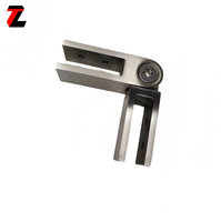 Support de fixation verre-à-verre réglable en acier inoxydable Tezen SS316L pour balustrade de balcon et escalier, épaisseur de verre 8-12mm, DIY