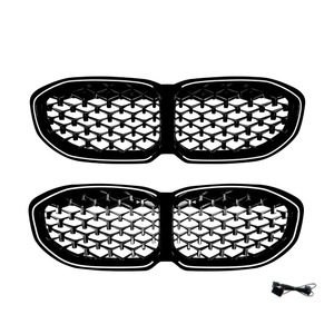 Grille de calandre éclairée par LED Starry Sky pour BMW Série 1 F40 2019-2024, garniture de pare-chocs avant - Product Image 2
