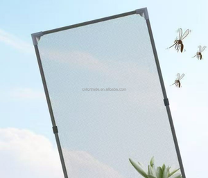 Zanzariera magnetica per finestra in fibra di vetro lavabile tenda in tessuto per Home Cafe ufficio tende e persiane - Product Image 4