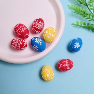 100 Piezas de Huevos de Pascua en Miniatura, Decoraciones de Pascua, Manualidades, Regalo para Niños, Adorno para Fiestas de Pascua en Casa - Product Image 1