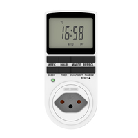 Wattsave Premium 10A 230V Enchufe Inteligente con Temporizador Digital, Programación Diaria/Semanal, Ecológico, IP22, CE