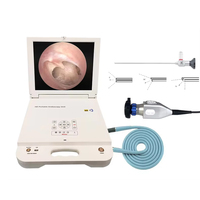 Système d'imagerie endoscopique portable, caméra chirurgicale, moniteur médical Full HD 17 pouces, tout-en-un, laparoscopie, source de lumière ORL, vétérinaire