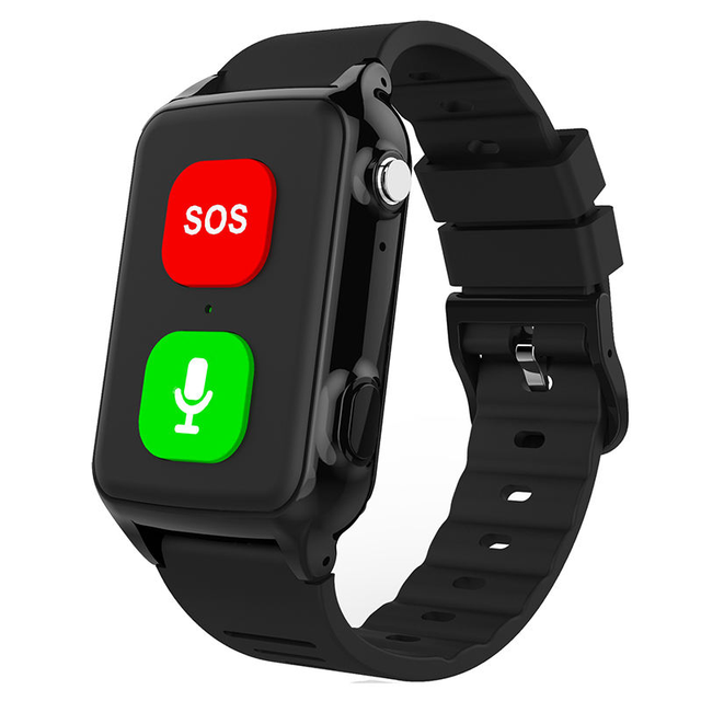 Best Watch for Elderly 4G Smart Watch No Screen SOS Calling Mini GPS Watch Detect Health and Heart Beat
