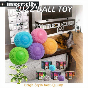 Juguete Antiestrés Sensorial de Peluche Suave Nee Duo Fuzz Ball, Juguete para Aliviar el Estrés, de Nailon que Cambia de Color, Unisex, 5-7 años - Product Image 2