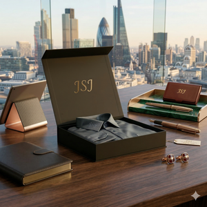 Cajas Magnéticas Plegables de Lujo para Empaque de Zapatos de Diseñador, Caja de Regalo de Cartón Rígido con Acabado Brillante y Asa de Listón - Product Image 3