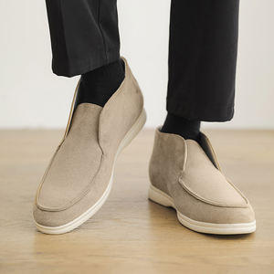 New Men's Casual <b>Shoes</b> Oxford Lace-up <b>Soft</b>-<b>soled</b> Japanese Retro Breathable Board <b>Shoes</b> Matte Trendy <b>Shoes</b> 8301 - Product Image 4