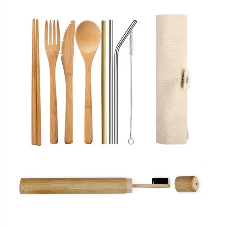 Bamboo Products Wholesale Hotel Use Disposable Biodegradable Tableware