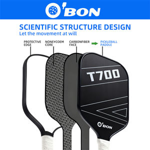 Ofon ODM ไม้พายพิเคิลบอลผลิตตามสั่ง T700 16มม. พื้นผิวคาร์บอนไฟเบอร์สำหรับการฝึกซ้อมมาตรฐานที่ผ่านการรับรองจาก usapa - Product Image 3