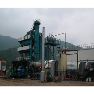 Fabricants d'usines d'asphalte stationnaires 80-100 Usine de bitume de type forcé à chaud - Product Image 5