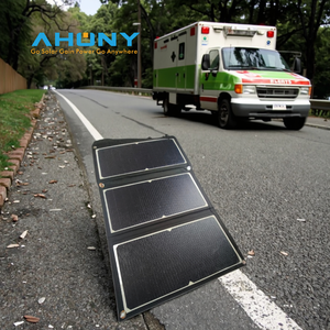 EMobiF 300W 18V <span class=keywords><strong>Kit</strong></span> de <span class=keywords><strong>panneau</strong></span> <span class=keywords><strong>solaire</strong></span> portable avec 2 sorties USB pour batteries <span class=keywords><strong>12v</strong></span> RV <span class=keywords><strong>Camping</strong></span> Trailer <span class=keywords><strong>Car</strong></span> Marine - Product Image 5