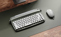 Teclado Inalámbrico Privado Mold B307 Actto BT 5.2 con Cable USB Tipo C, 68 Teclas, Diseño Retro de Máquina de Escribir, Membrana, Certificaciones KC, CE, RoHS, FCC, TELEC