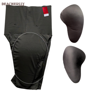Shorty gainant taille haute à maintien ferme, rembourré aux hanches, en maille sexy, rehausseur de hanches, effet amincissant - Product Image 4