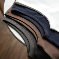Débardeur T-shirt Tendance en Polyester pour Homme – Nouveau Style Américain, Vêtement de Sport et Fitness Respirant, Tenue Décontractée pour l'Entraînement, Motif Uni