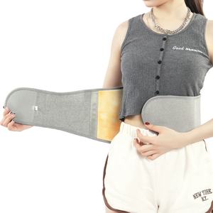 Ceinture de soutien lombaire en fibre de <span class=keywords><strong>charbon</strong></span> de bambou, chaude <span class=keywords><strong>pour</strong></span> l'hiver, confortable, protection abdominale, bande de soutien dorsal - Product Image 3