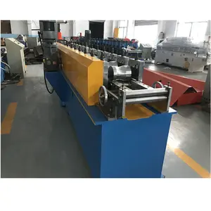 Tam otomatik galvanizli Metal rulo kepenk kapı alt çıta soğuk rulo şekillendirme makinesi