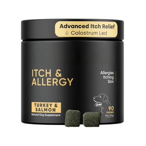 Friandises à mâcher pour chiens OEM Advanced Itch Relief, friandises à mâcher douces pour chiens, 90 unités, dinde et saumon, soutien cutané pour les allergies - Product Image 6