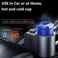 Porte-gobelet de refroidissement et de chauffage de voiture avec tasse à café 2 en 1 12V 36W Intelligent Auto Heater Cooling Travel Mug for Car Electrical