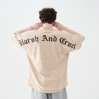 Camiseta de Manga Corta con Cuello Redondo, Estilo Casual y Elegante, 100% Algodón Jersey de Alta Calidad, Personalizable, Venta al por Mayor, para Hombre, Estilo Urbano