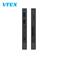 Mini PC de Bolsillo con Etiqueta Adhesiva Z8350 4G 8G 64G128GB OPS NAS WiFi NUC Portátil Sin Ventilador USB Magic Computers Stick Mini PC