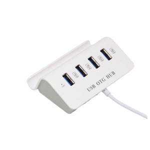 Hub USB OTG de 4 puertos tipo C USB 2.0 para expansión de teléfono, tableta y computadora - Product Image 5