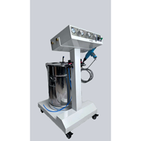 HXC-800A à débit réglable cartouche de poudre professionnelle cabine de pulvérisation surface métallique poudre électrostatique pulvérisation PLC