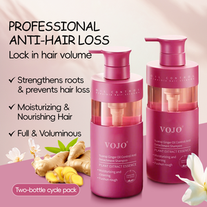 <span class=keywords><strong>Shampoo</strong></span> Anticaduta Biologico alle Erbe VOJO 500ml, Controllo dell'Forfora e dell'Olio, Nutriente per il Cuoio Capelluto, Senza Solfati, per Capelli Secchi e Diradati - Product Image 3