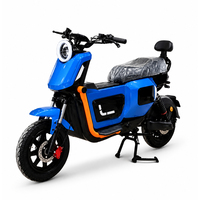 1500W 60V/72V 20Ah Elektrikli Sokak Motosikleti Scooter 14 İnç İki Kişilik Yetişkin Motosikleti 60km/s Maksimum Hızla Ulaşım İçin