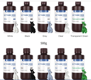Résine synthétique souple et résistante Anycubic 1KG/0.5KG, longueur d'onde 365-405nm, haute pureté, avec plusieurs choix de couleurs pour imprimante 3D - Product Image 6