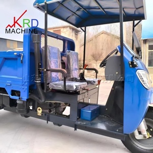 Triciclo <span class=keywords><strong>de</strong></span> Carga <span class=keywords><strong>de</strong></span> 3 Ruedas con Motor Diésel <span class=keywords><strong>de</strong></span> Alta Calidad, con Toldo y Volquete Hidráulico para Trabajos Agrícolas y <span class=keywords><strong>de</strong></span> Construcción - Product Image 2