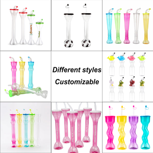 Ý tưởng quà tặng tùy chỉnh dùng một lần trong suốt ly nhựa có nắp đậy Vật liệu vật nuôi cá nhân nhựa uống ly với biểu tượng tùy chỉnh - Product Image 5