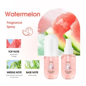 Women's 50ml Perfume Body Spray High-Quality Plastic <b>Bottle</b> Inspiring Coconut Rose Fragrance Lasting and Fresh - Product Image 1