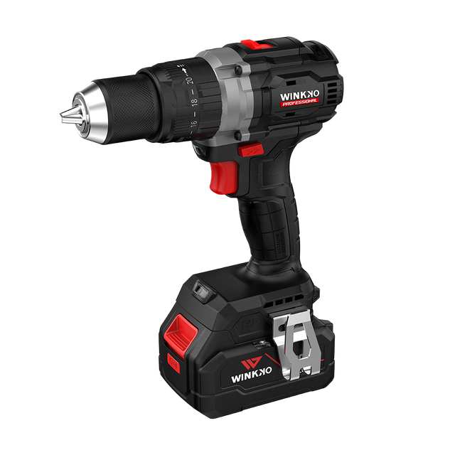 High Quality Industrial Grade Power Tools 18V 20V Li-ion Battery Brushless Motor Keyless Cordless Impact Drill 70N.m Drilling