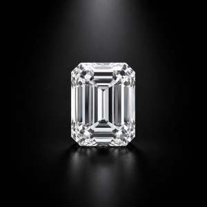 Diamante Blanco Cultivado en Laboratorio de Corte VG+EX Esmeralda Premium con Corte Excelente para la Elaboración de Joyería Fina y Configuraciones Personalizadas - Product Image 1