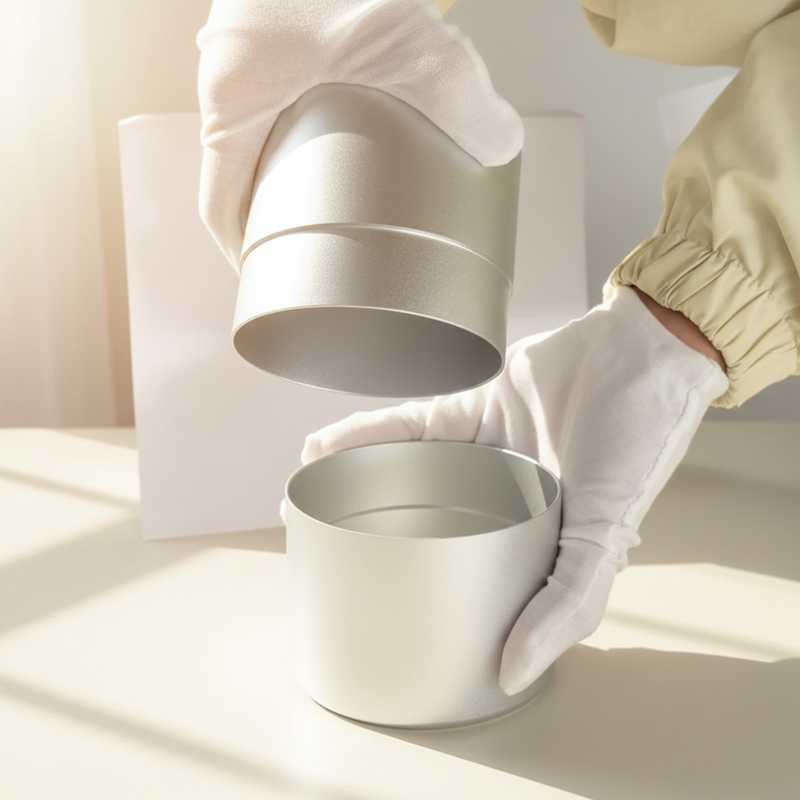 Food Safe Titanium aluminium Alloy Empty