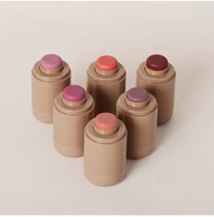 Blush multi-stick monochromatique Vegan Cheek à haute teneur en pigment pour les lèvres et le contrôle