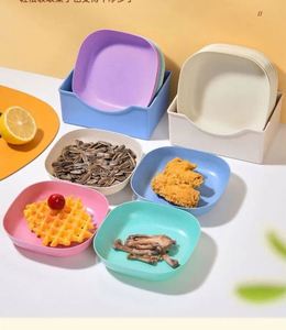 Nuevo Plato para Huesos Creativo para el Hogar, Plato de Plástico para Huesos, Linda Caja de Almacenamiento, Plato para Aperitivos con Base - Product Image 3