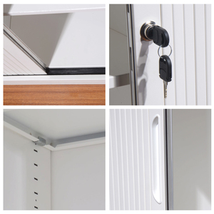 Kim loại 5 lớp Tủ tập tin với Key khóa văn phòng điền tủ an toàn Khóa ngăn kéo hệ thống - Product Image 4