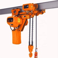 Harga Blok Katrol Tipe Hook Berkinerja Tinggi 1 2 3 5 10 Ton Monorail Nitchi Electric Chain Hoist