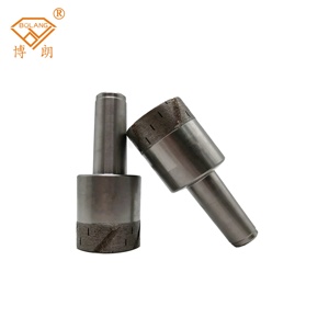 Punta diamantata con codolo conico di alta qualità tipo B, senza bisogno di rettifica, per foratura di vetro, ceramica e marmo - Product Image 3