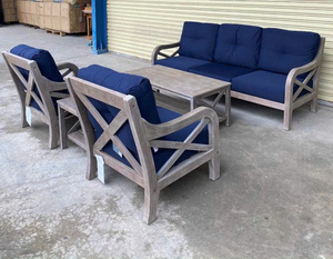 Ensemble de meubles de jardin en rotin 3/6/9 places, canapé, chaise, table basse, style tropical, résistant aux intempéries, meubles de patio - Product Image 6